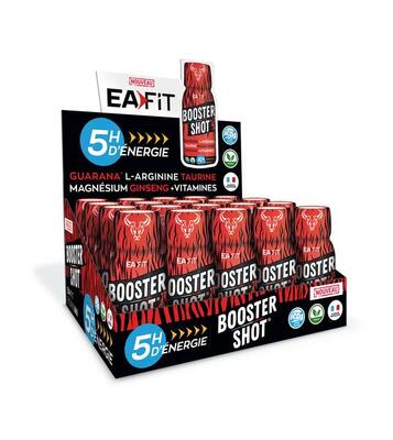 Energie schutters - booster shot (20x60ml) - mango