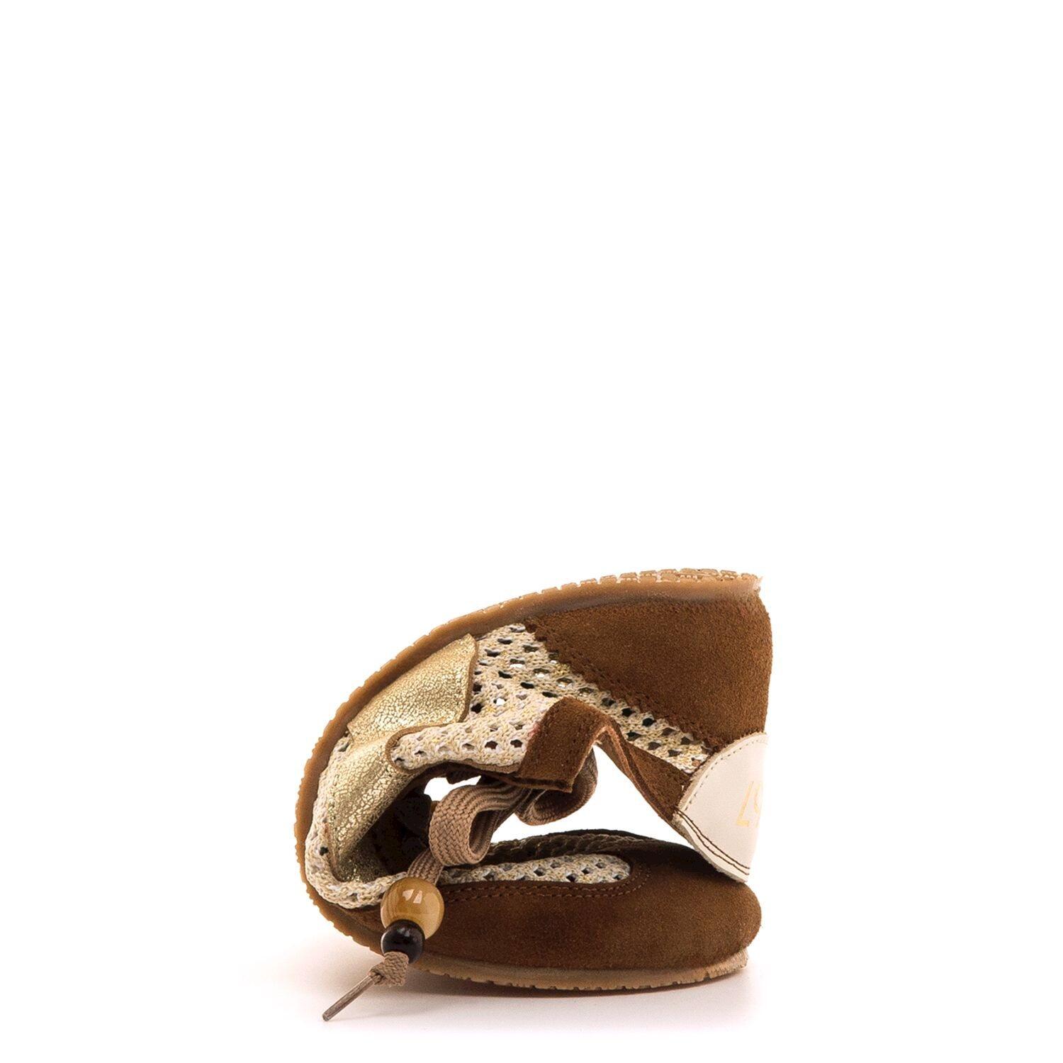 Sneaker barefoot damen MTNG FREE-MIA braun 3/6