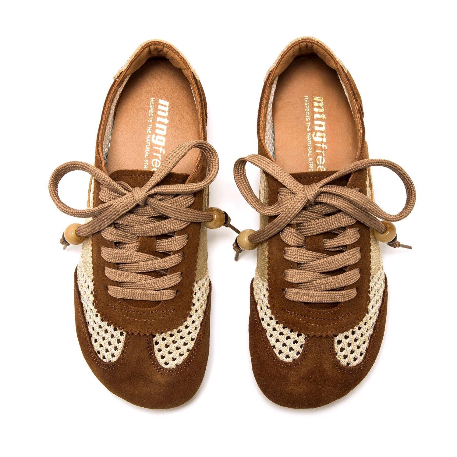 Sneaker barefoot damen MTNG FREE-MIA braun 2/6