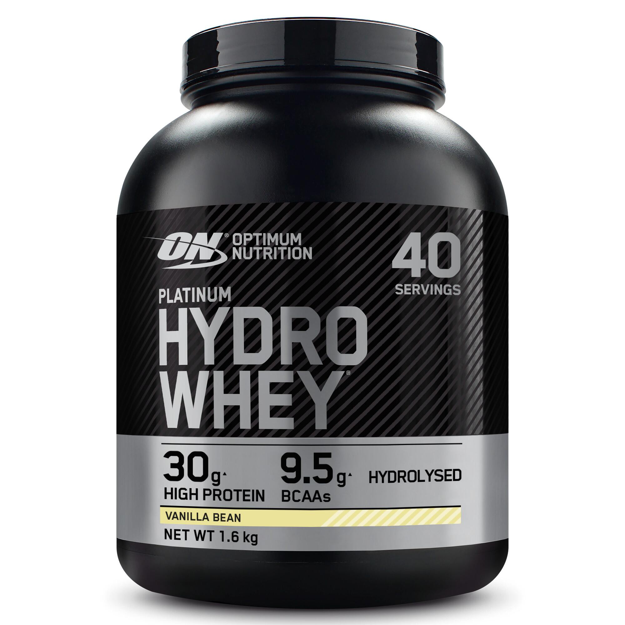 Optimum Nutrition Platinum Hydro Whey (1590g) Vanilla Bean - Białka