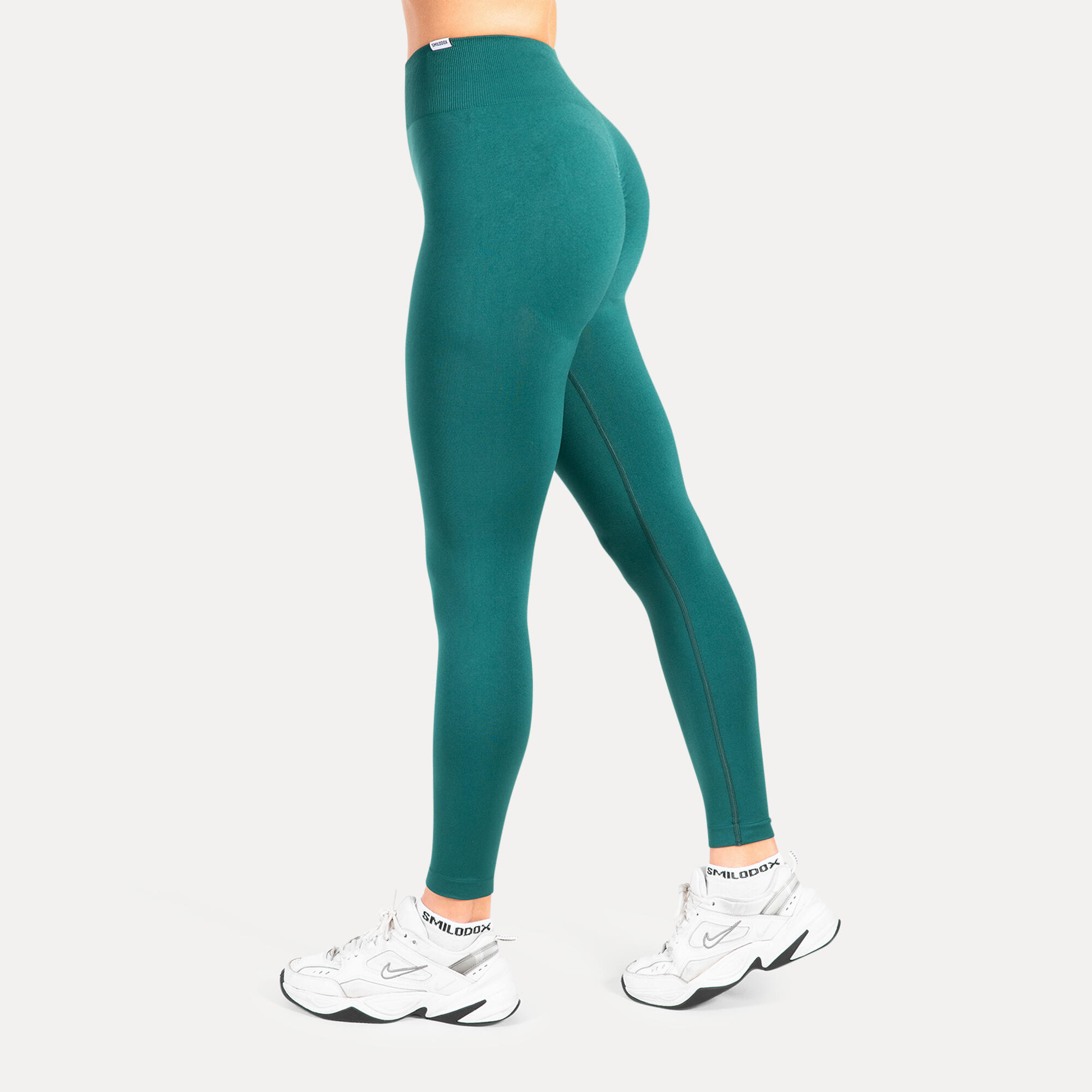 Damen Leggings Slayton Scrunch Dunkelgrün 2/5