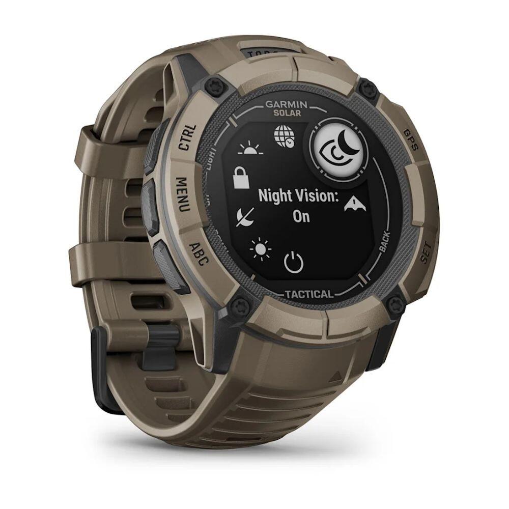 Orologio intelligente Garmin Instinct 2X Solar Tactical Cayote Tan 3/3