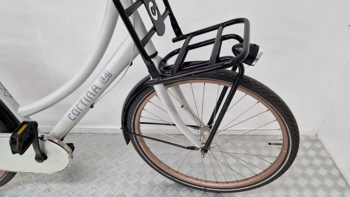Cortina U4 tweedehands 26" damesfiets, 3 maanden garantie, wit 3/3