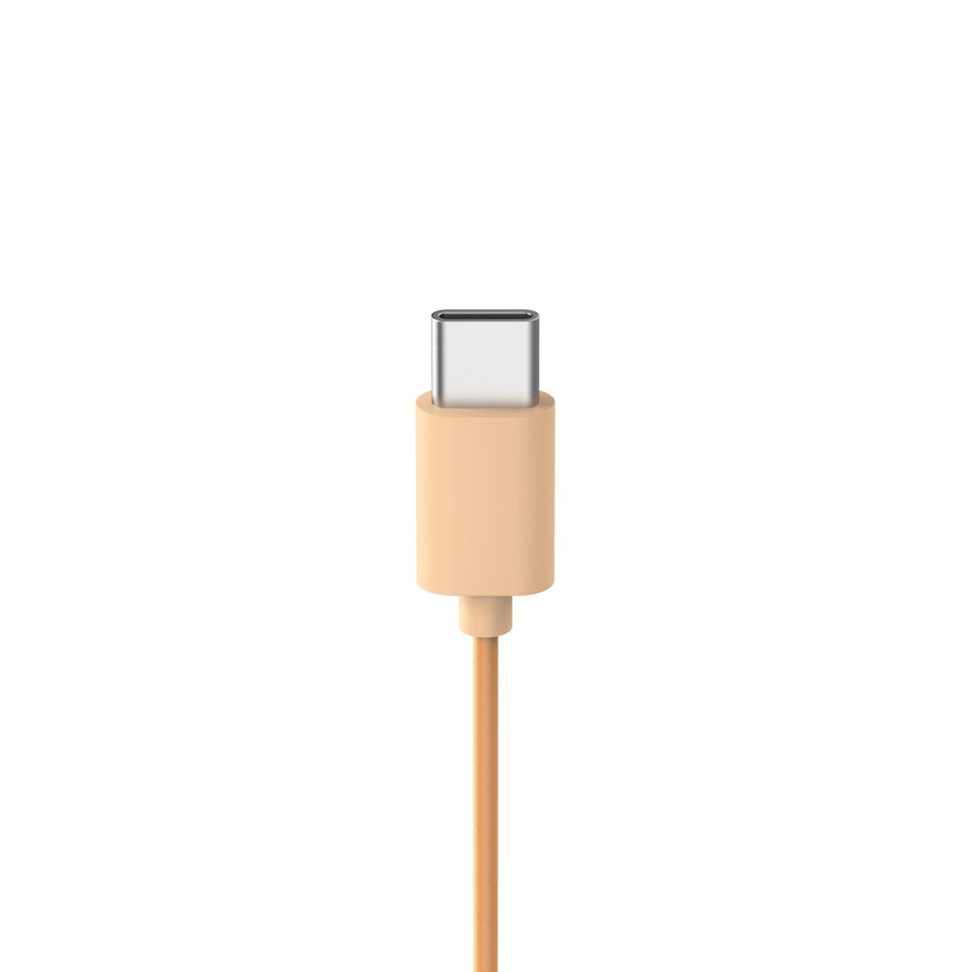 HAMA Kopfhörer Fun C, On-Ear USB-C Mikrofon, Orange 4/6