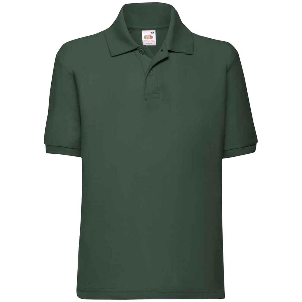 Fruit Of The Loom Childrens/Kids Poly/Cotton Pique Polo Shirt
