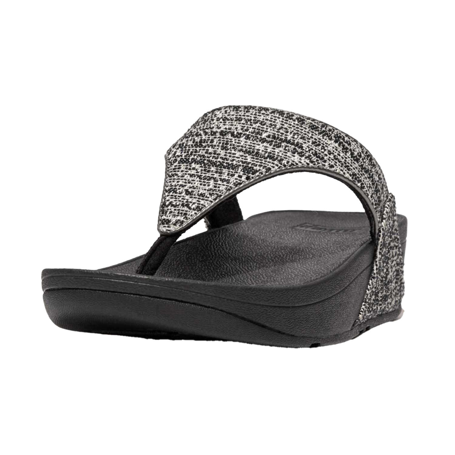 Fit Flop Womens/Ladies Lulu Shimmer Weave Toe Post Sandals