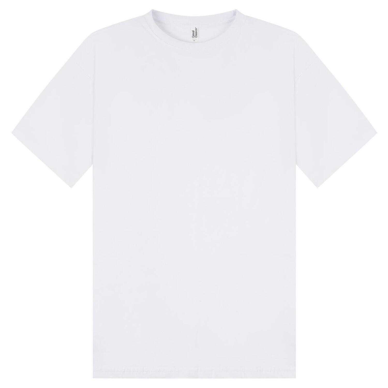 Casual Classics Unisex Adult Combed Ringspun Cotton Tall Oversized T-Shirt