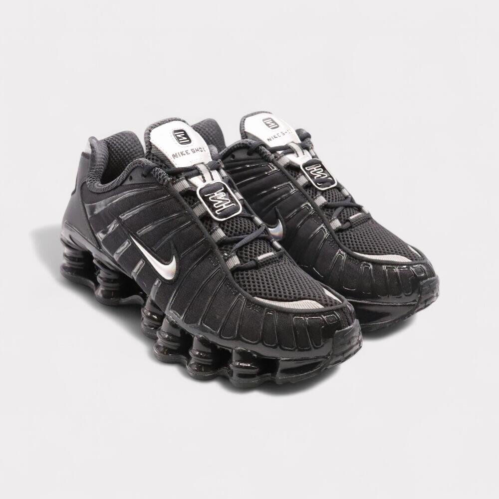 Nike Shox TL - Black Metallic Silver 2/4