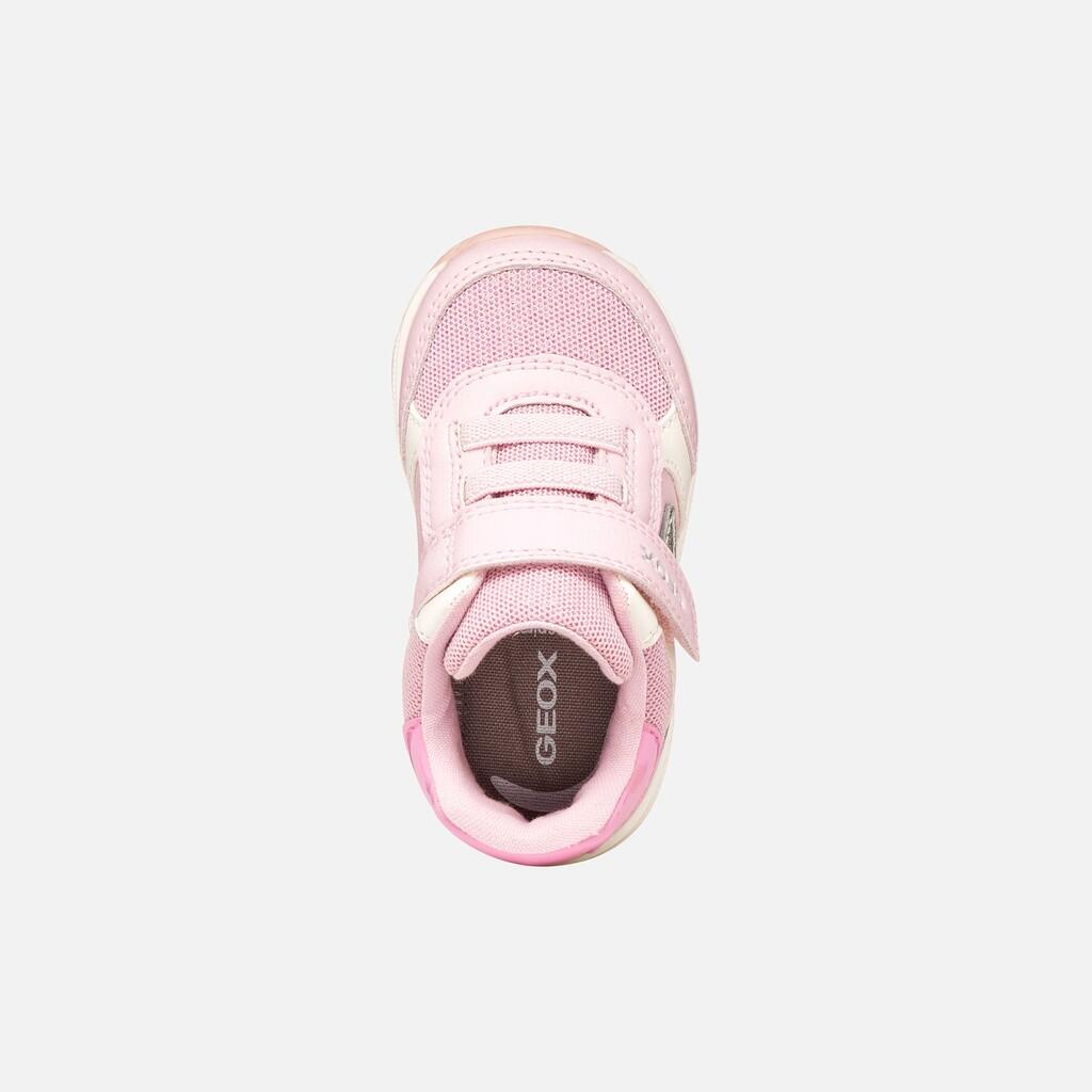 Premiers Pas Bébé Fille B RISHON GIRL Rose/Argent 7/7