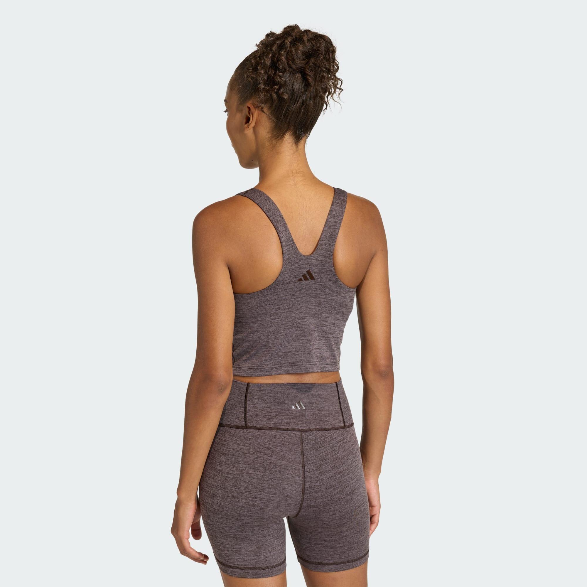 adidas All Me Essentials Medium Support Bra Tank Top 3/5