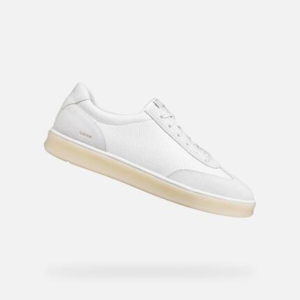 Baskets Homme U SPHERICA ACTIF X4 Blanc/Blanc Cassé