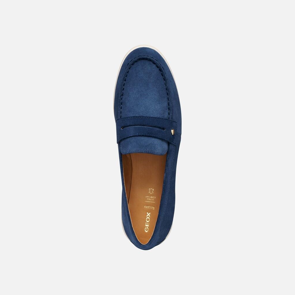 Mocassins Femme D XAND 3 Bleu Aviateur 6/7