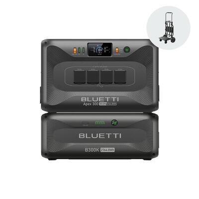 Apex300 + b300k zonne-generator 5529wh noodstroom voor huis bij extreem weer