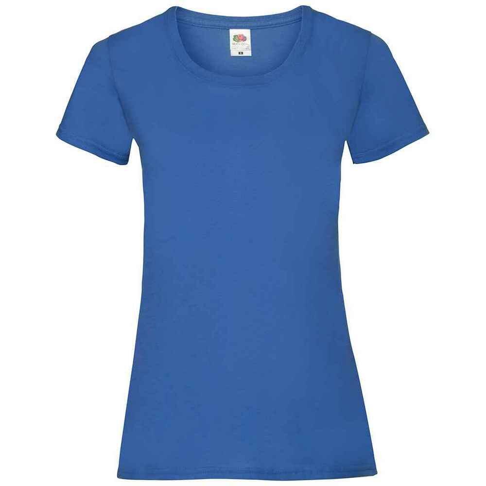 Fruit of the Loom Womens/Ladies Valueweight Heather Lady Fit T-Shirt