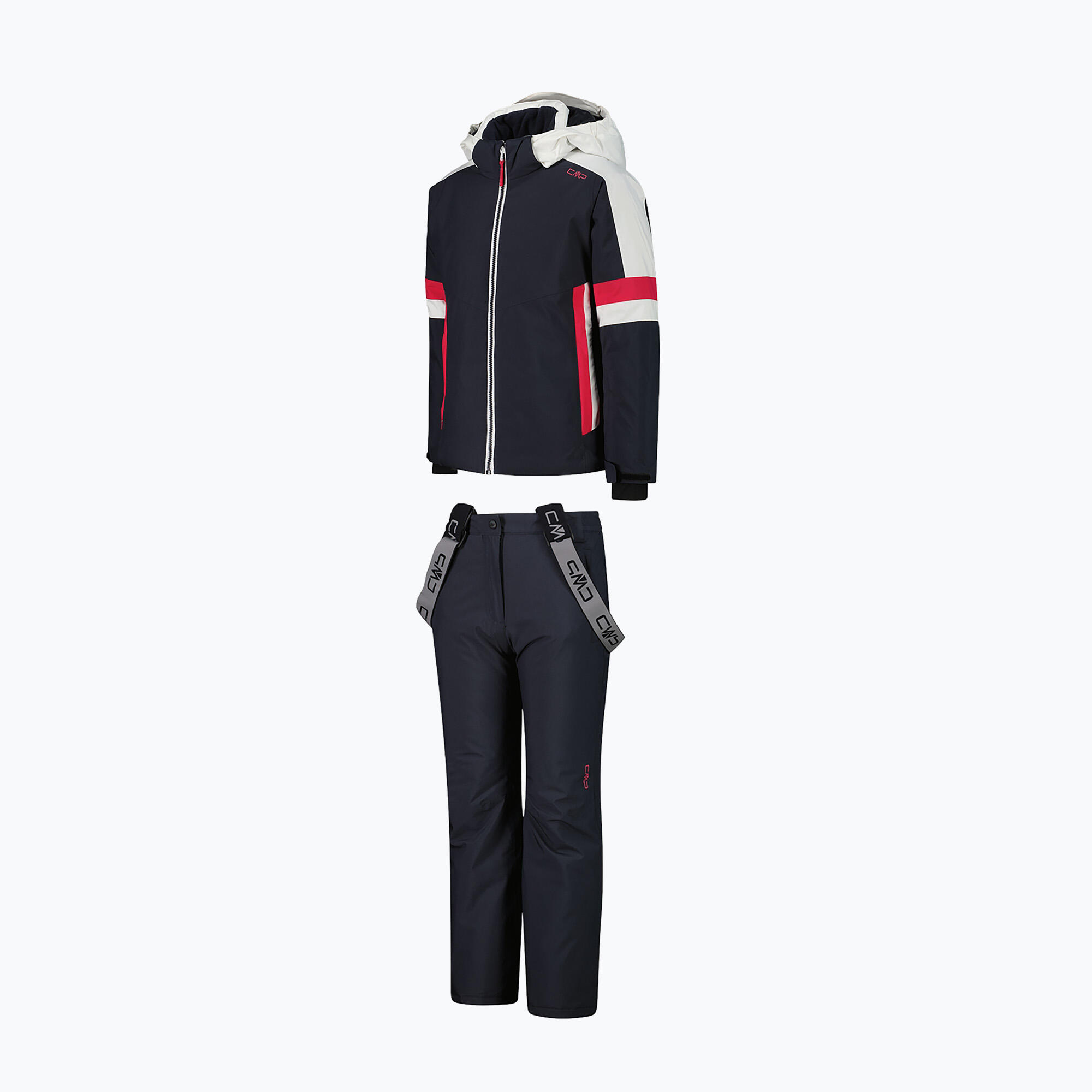 Skiset wasserdicht, robust Mädchen - Kid G Set Jacket and Pant 3/4