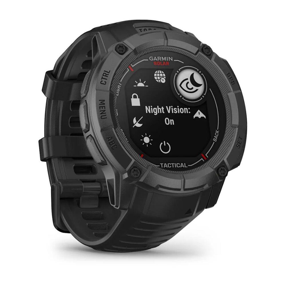 Montre connectée ADULTE Garmin Instinct 2X Solar Tactical Noir 3/3