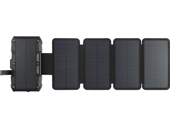 SANDBERG Zonne-powerbank 5 panelen 27000 USB-A USB-C draadloos