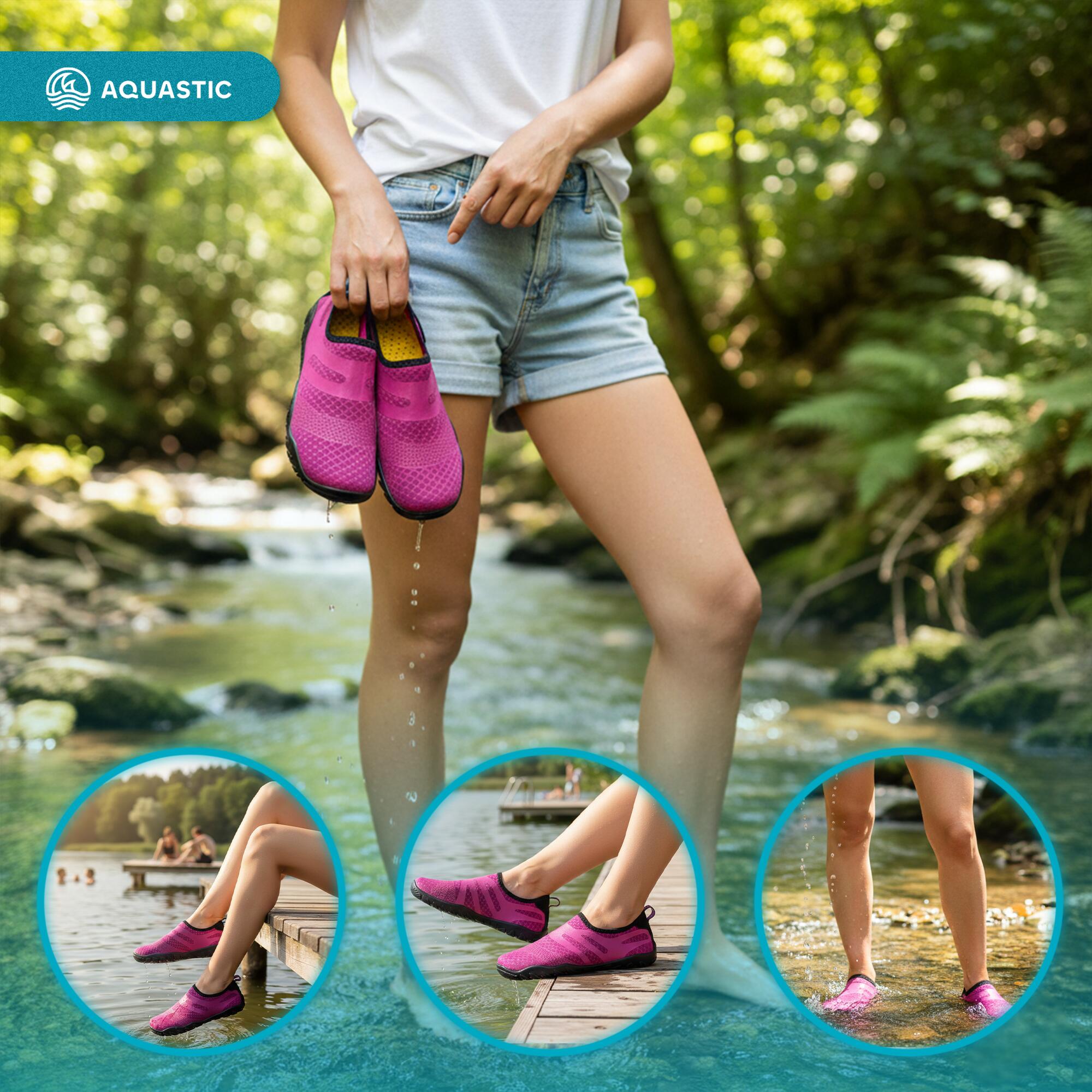 AQUASTIC Scarpe da acqua Lorne 4/7