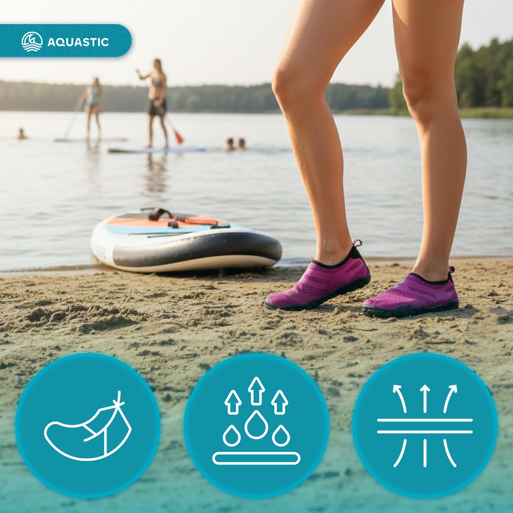 AQUASTIC Scarpe da acqua Lorne 6/7
