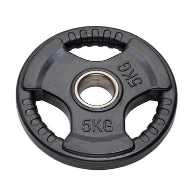 Disco Ghisa Gommato Olimpionico Foro Ø50mm per Palestra E Home Gym da 1.25 A 25