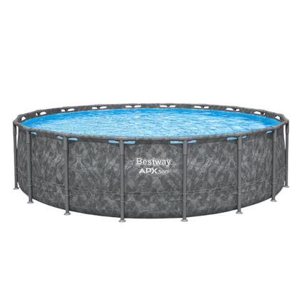 Bestway Piscine hors sol - Ronde - APX 365 - 610 x 132 cm