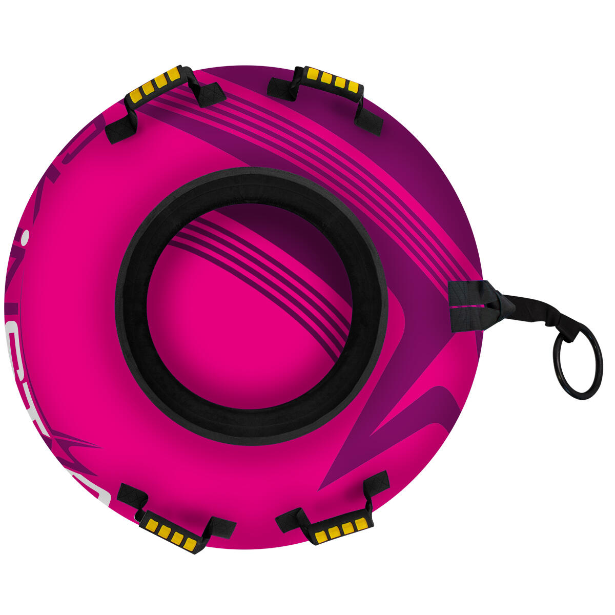 Snow Tube Winterslee, opblaasbare pvc-slee, lichte sneeuwslee voor