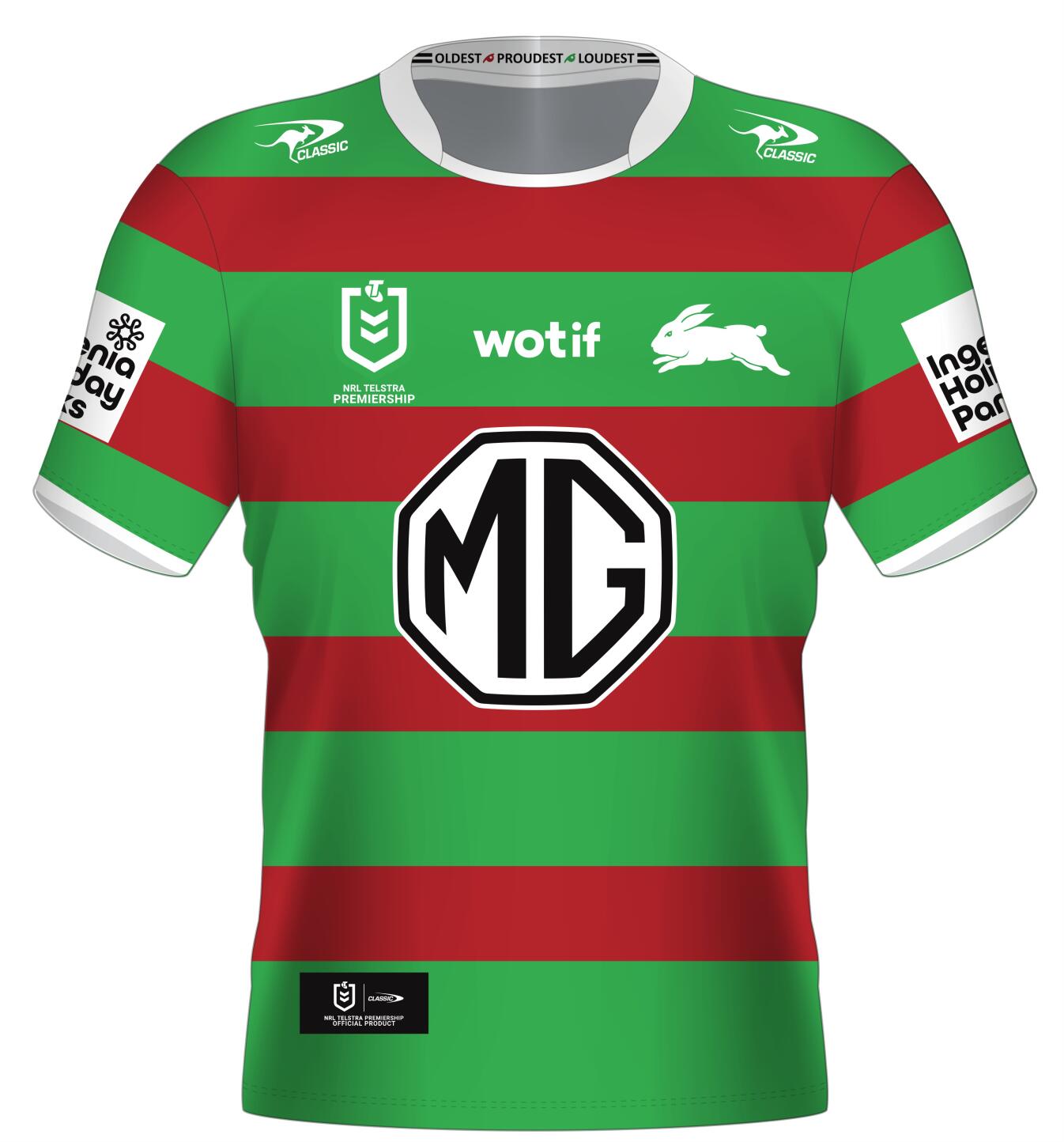 NRL 2024 Away Jersey - South Sydney Rabbitohs - Adult - Mens