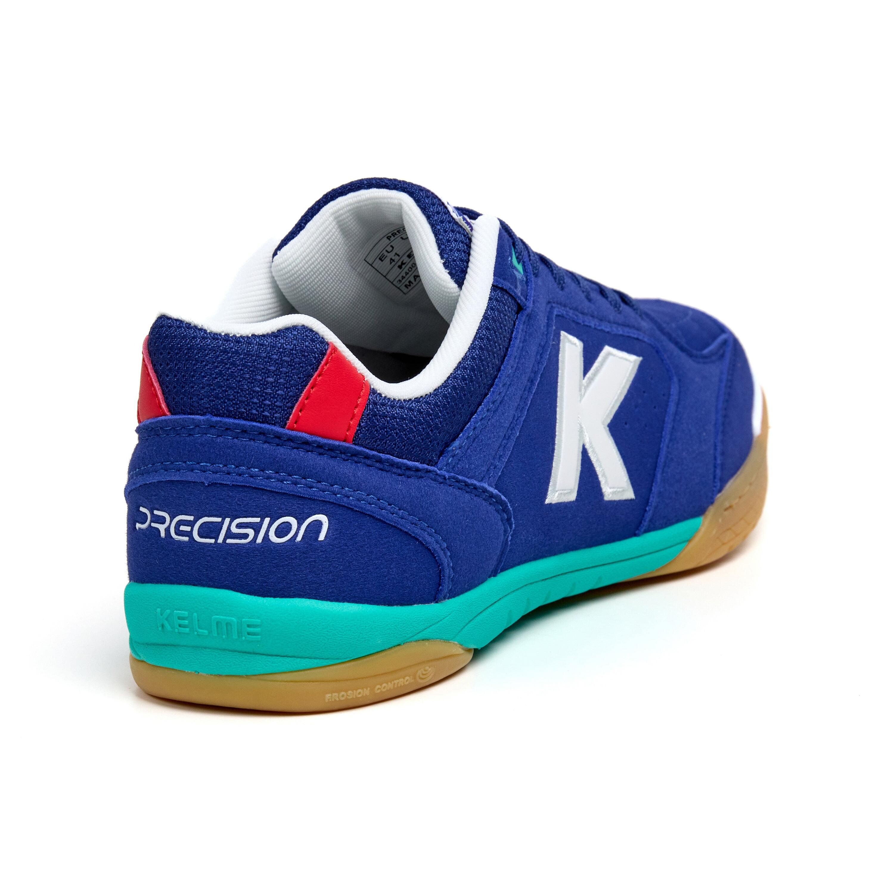 Kelme Zapatillas De Fútbol Sala Precision Azul Unisex 3/6