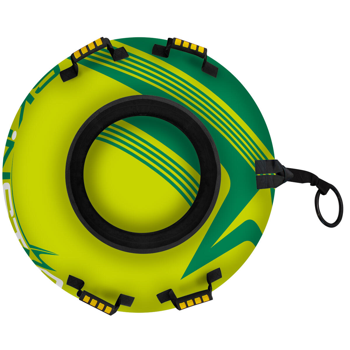 Snowtube Pro Ø100 cm – Trineo Hinchable, Rueda de Nieve, Flotador Nieve 2/7
