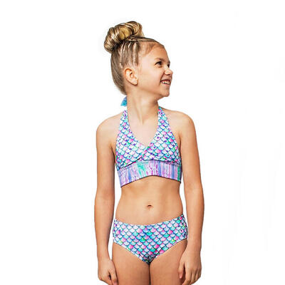 Zeemeermin bikini voor kinderen lime rickey m