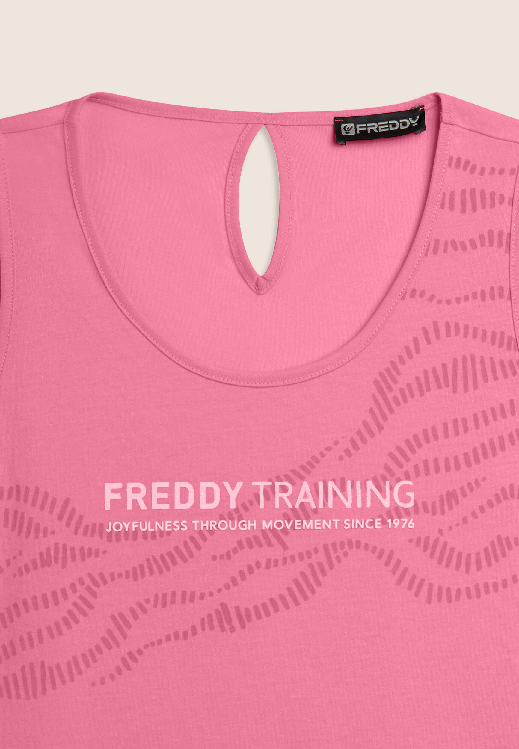 Canotta con Dettaglio Cut-Out e Grafica FREDDY 3/3