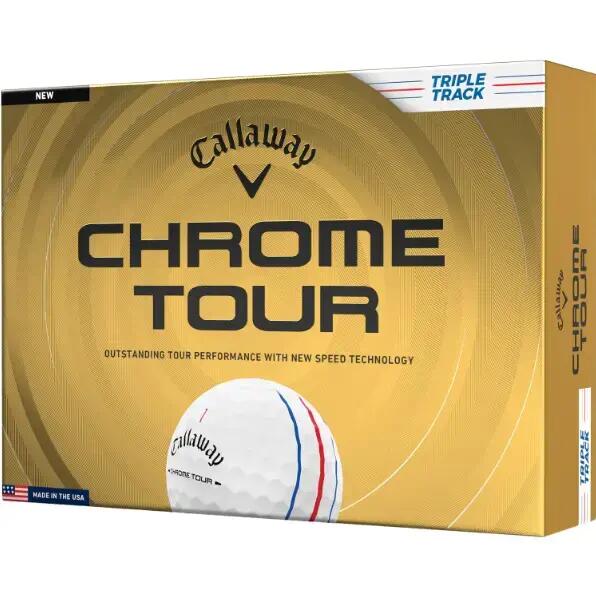 Callaway Chrome Tour Triple Track, balles de golf