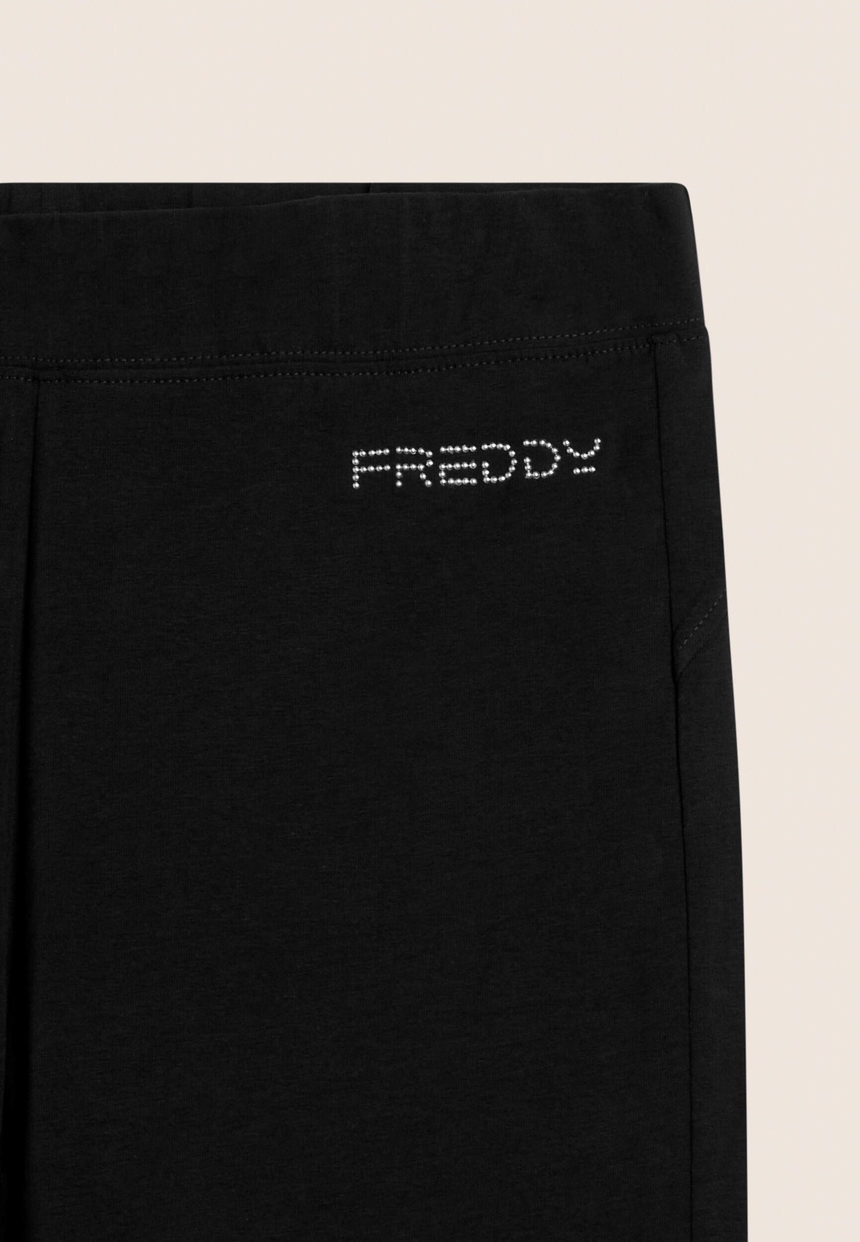 Leggings Aderenti con Fondo a Zampa e Vita Regular 3/3