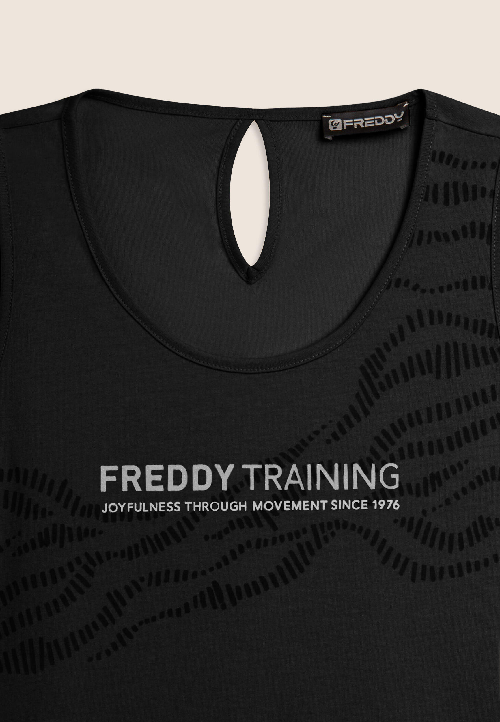 Canotta con Dettaglio Cut-Out e Grafica FREDDY 3/3
