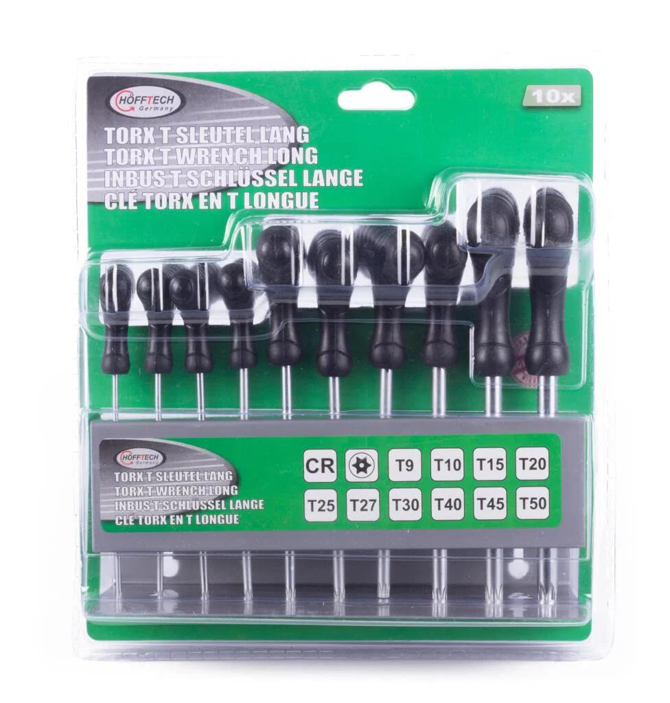 Jeu de clés Torx à poignée en T - 10 pièces 4/4