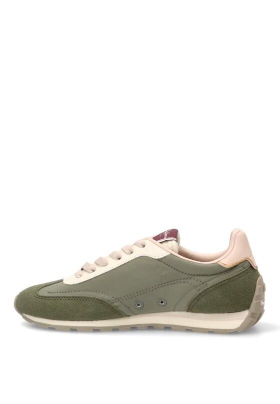 Deportivas Casual Mujer Suela Plana - Modelo Pls400030 Verde 3/6