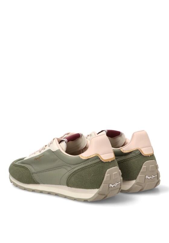 Deportivas Casual Mujer Suela Plana - Modelo Pls400030 Verde 4/6