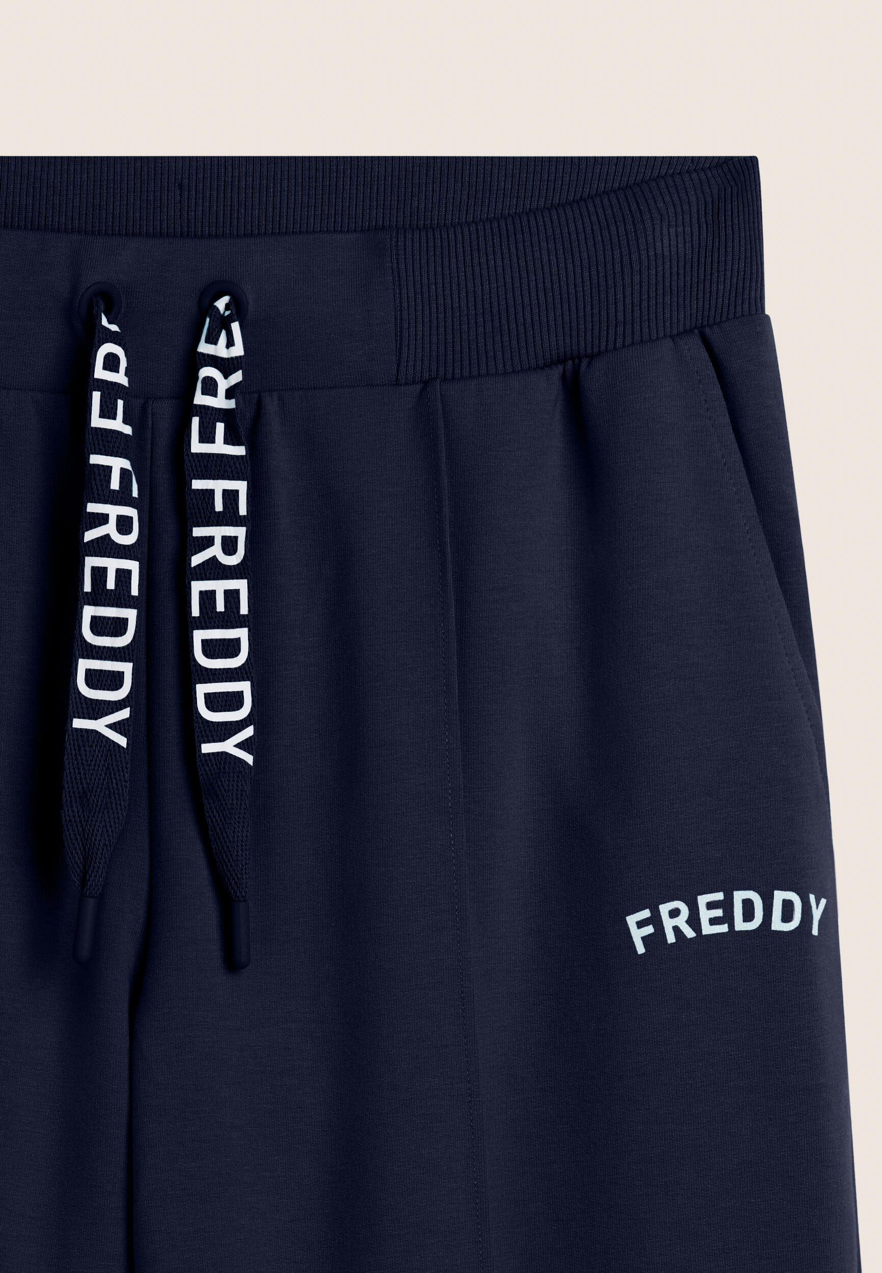 Pantalon à jambes larges avec cordon de serrage logo FREDDY 3/3