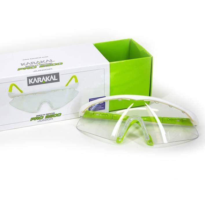 Karakal Ladies / Junior Pro 2500 Eye Guards - Anti Fog Lens Protection 2/3