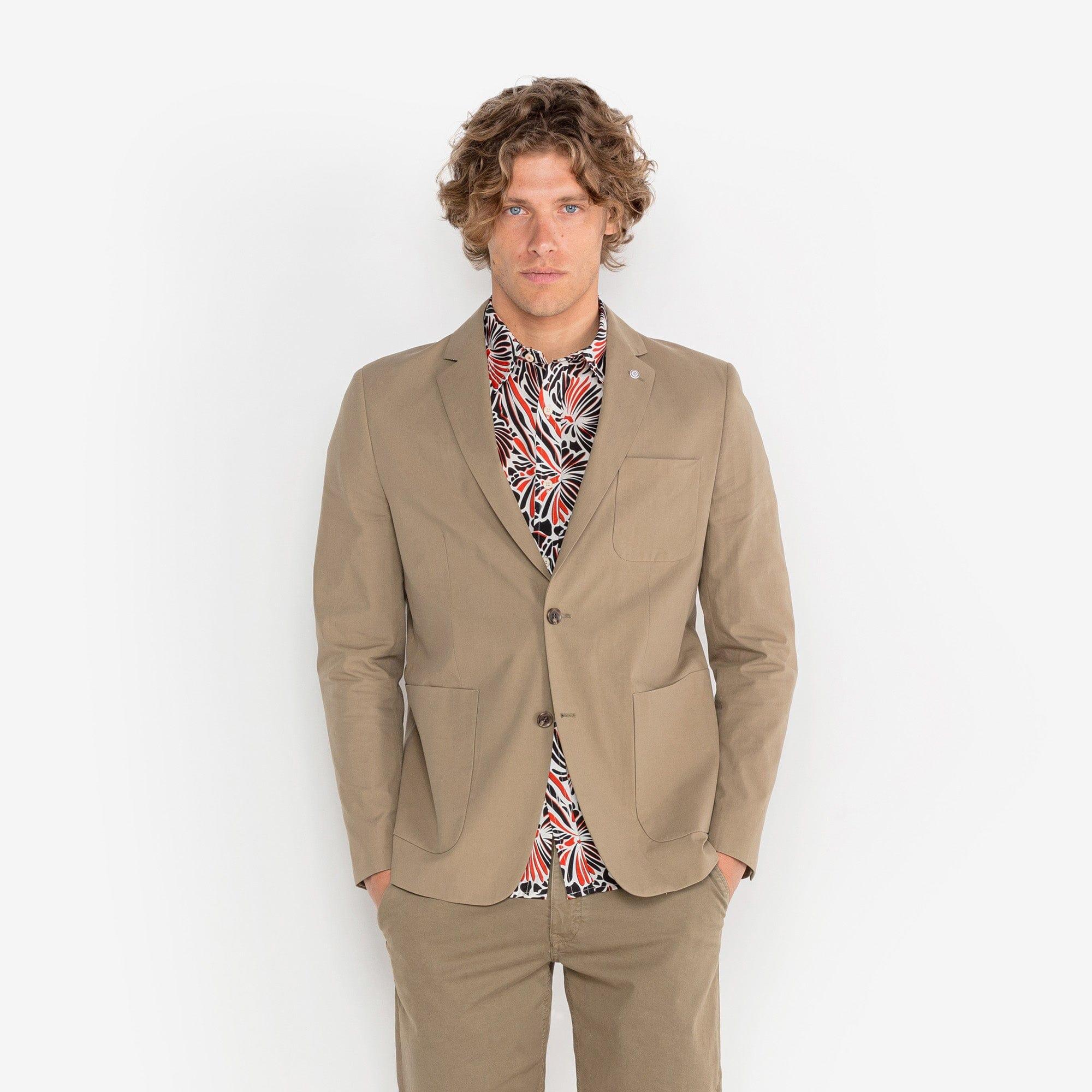 Camicia a maniche corte con fantasia Clovis 2/5