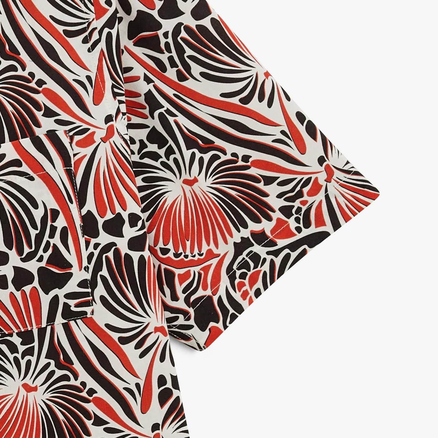 Camicia a maniche corte con fantasia Clovis 5/5