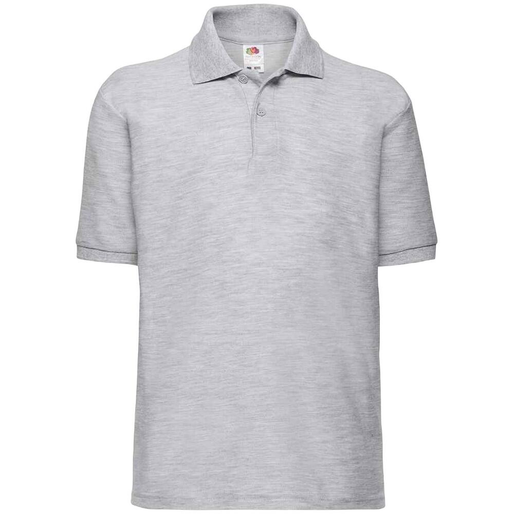 Fruit Of The Loom Childrens/Kids Poly/Cotton Pique Polo Shirt
