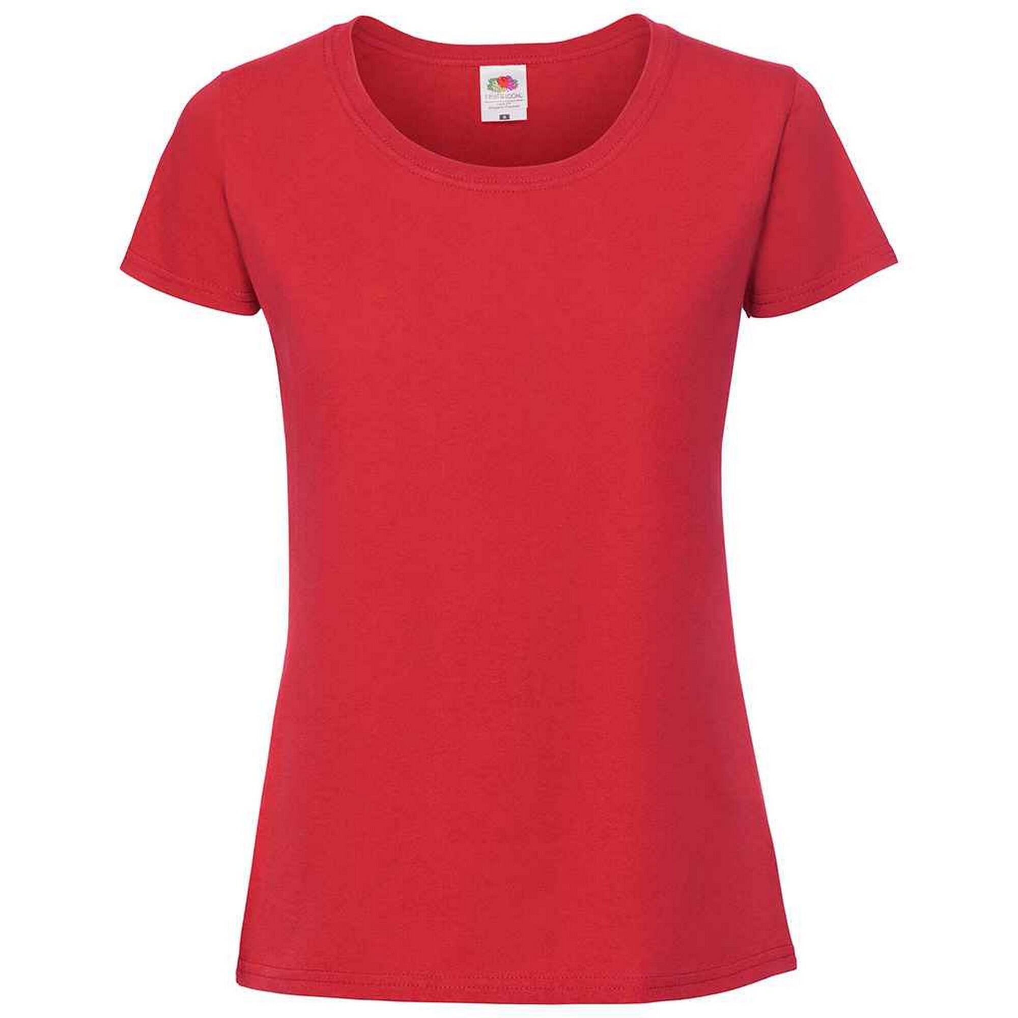 Fruit Of The Loom Womens/Ladies Iconic Ringspun Cotton T-Shirt