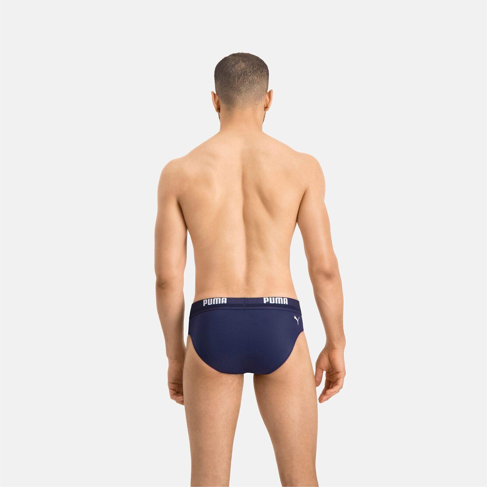 PUMA Herren Badehose Badeshorts Klassischer Badeslip Summer Brief Swim Shorts 2/5