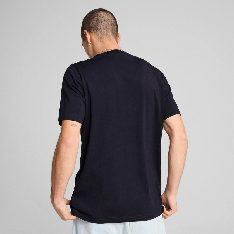 Tricou barbati Puma ESS Small Logo Tee, Albastru