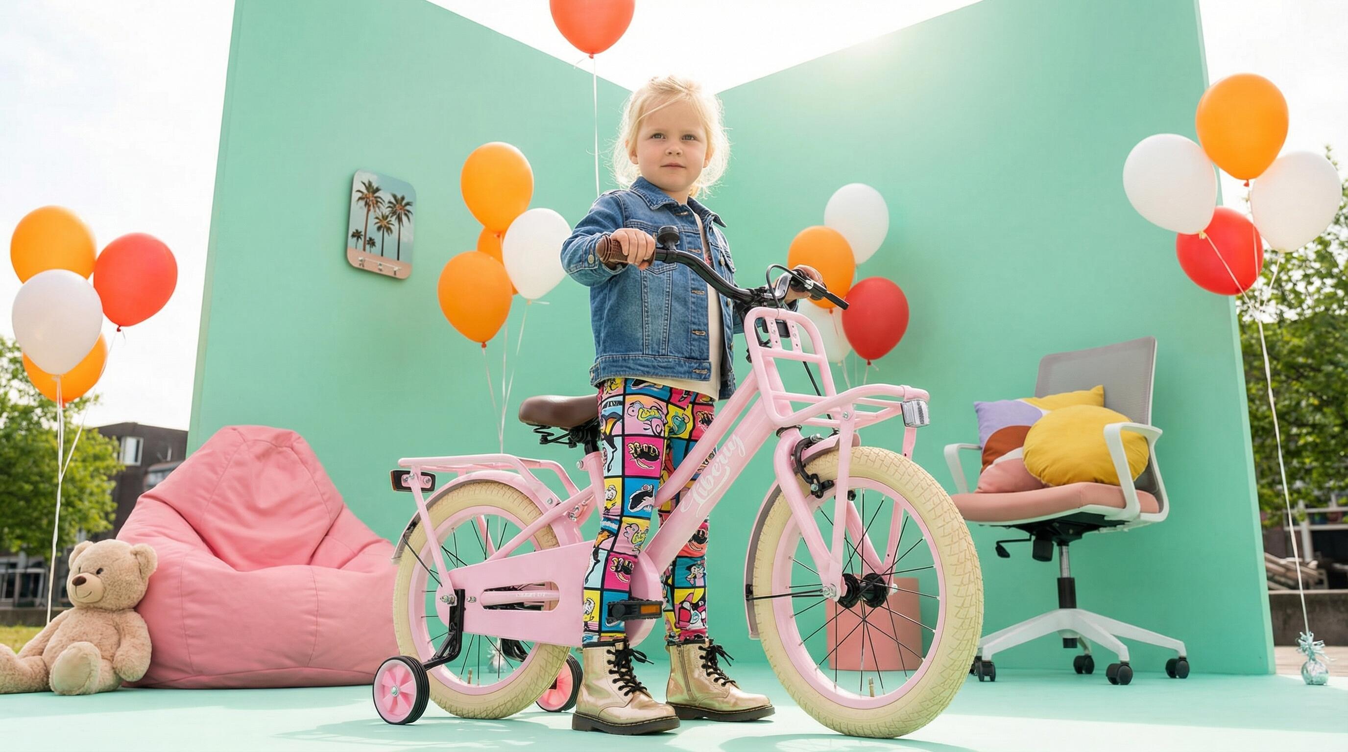 Cortego Liberty meisjesfiets Roze 12 inch 3/7