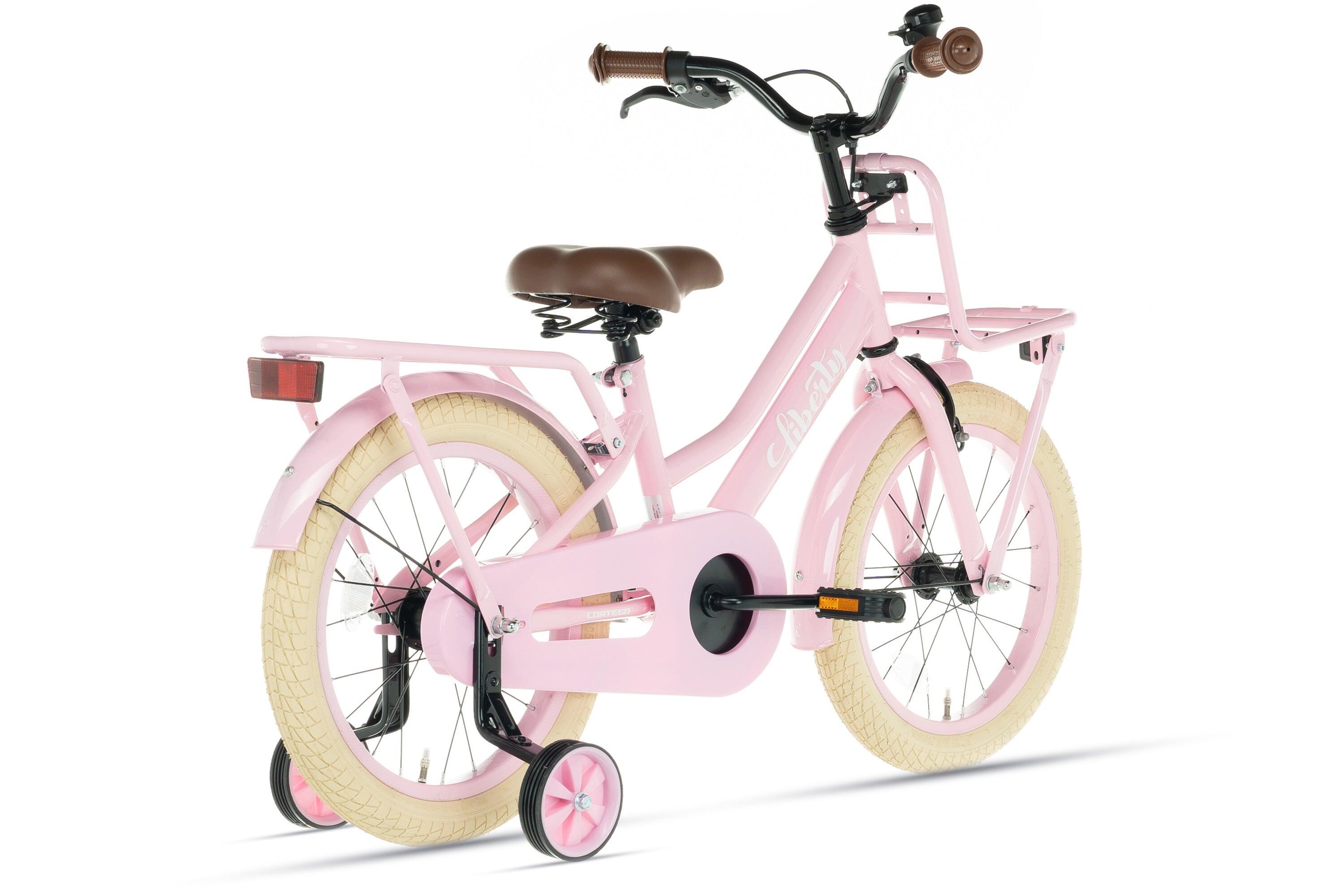 Cortego Liberty meisjesfiets Roze 12 inch 5/7