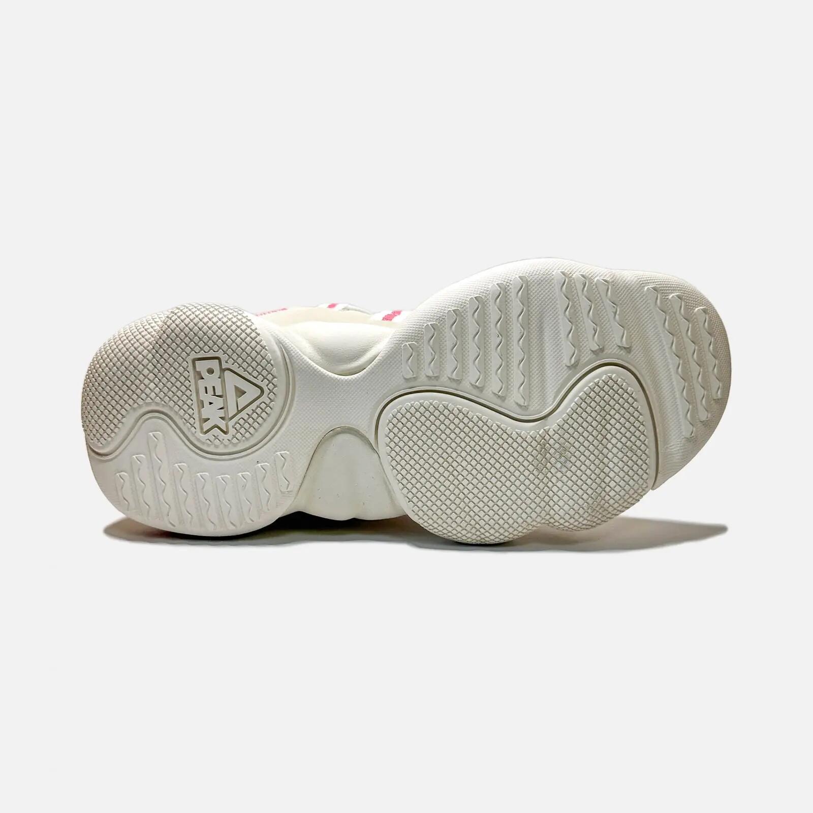 Pantofi sport Peak Casual II Pro Alb/Rosu 3/4