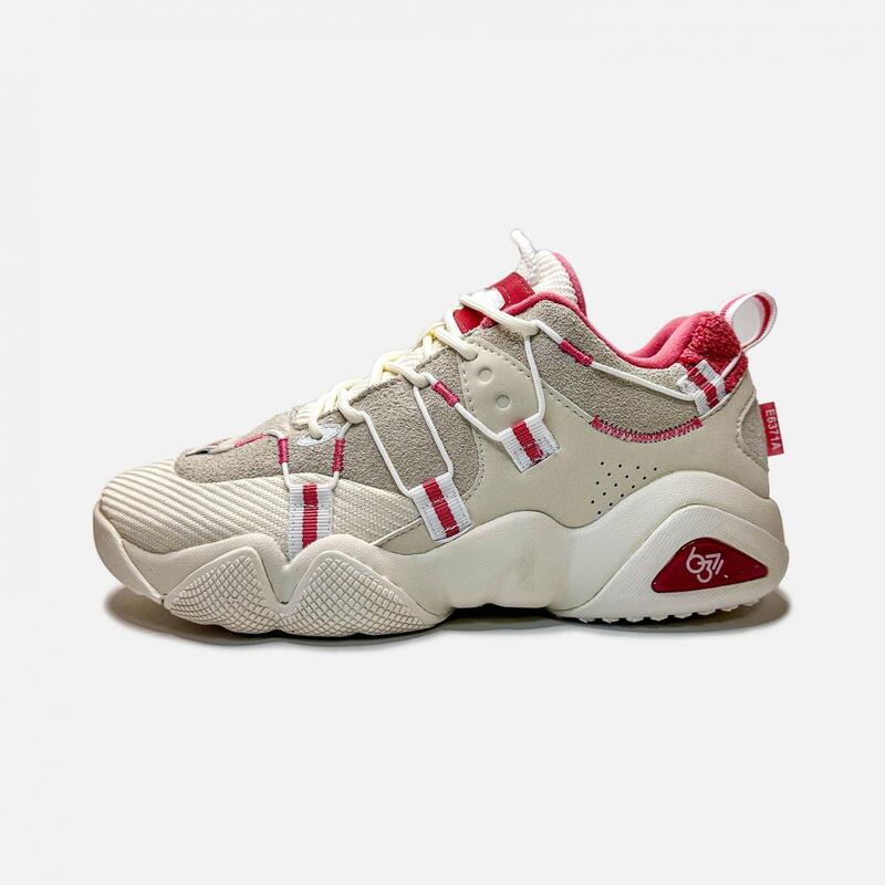 Pantofi sport Peak Casual II Pro Alb/Rosu