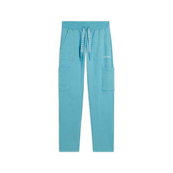 Pantaloni con Tasche Applicate e Logo FREDDY